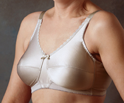 Nearly Me Mastectomy Beige Plain Soft Cup Bra - Larger Sizes!