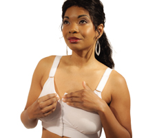 Wear Ease The Laura Post-Surgical Bra Front