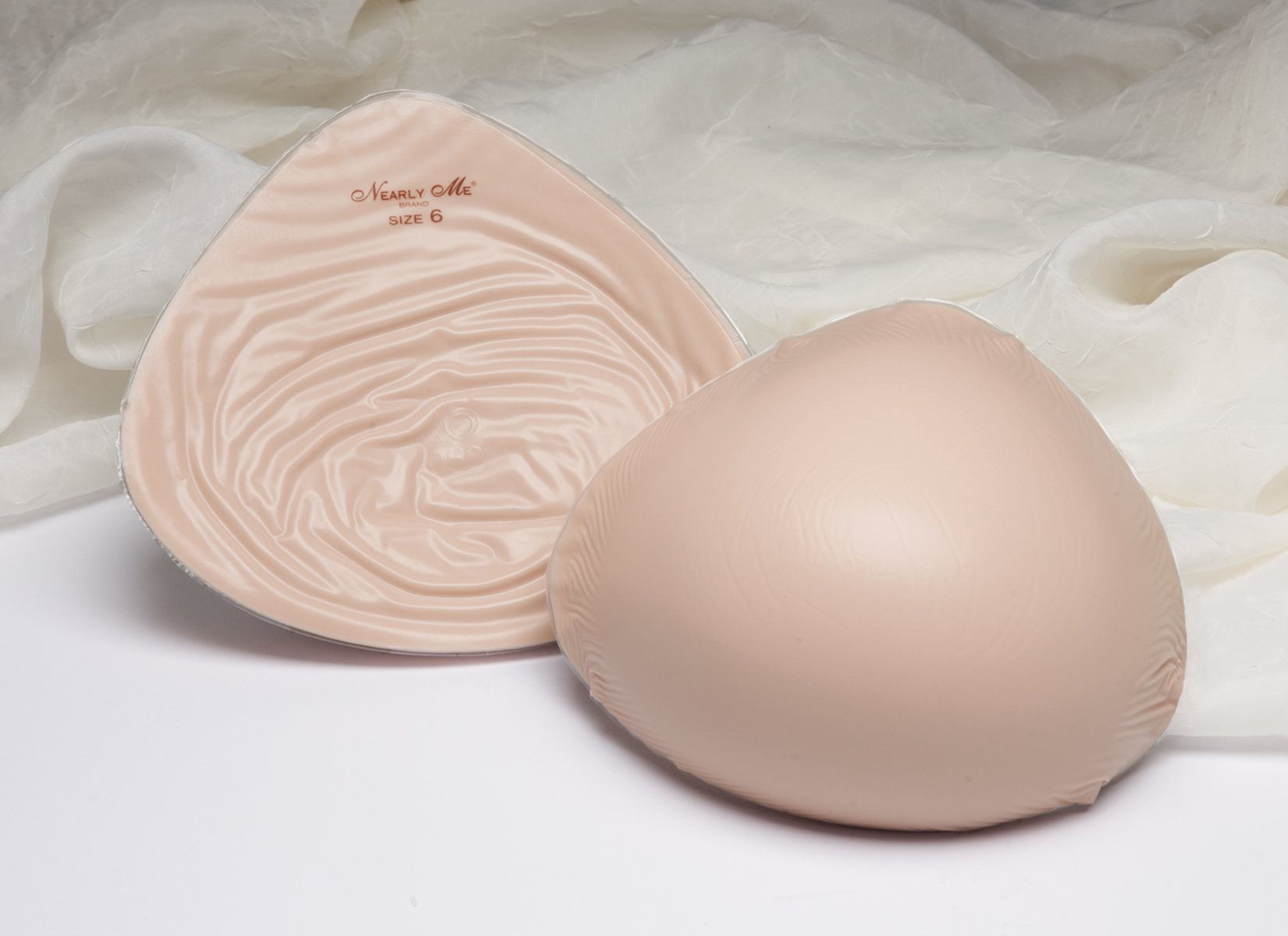 nearly me super soft ultra lightweight full triangle breast form nearly me breast form