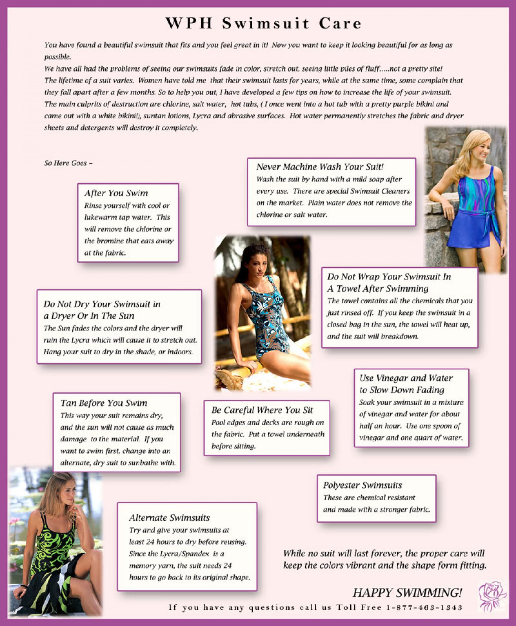 Caring For Your Mastectomy Swimsuit