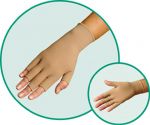 Style 1101fingerstub - Juzo Gauntlet with Thumb and Finger Stubs - New From Juzo!  Low Price!
