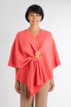 Style WILFCL 502 -  Chemo Port Accessible Coral Fleece Shoulder Wrap