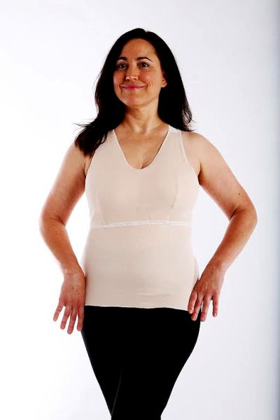 Style Original Softee - Ladies First Softee® VEE Mastectomy Camisole