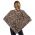 Style WILP 100 -  Leopard Print Port Accessible Chemo Poncho
