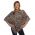 Style WILP 100 -  Leopard Print Port Accessible Chemo Poncho