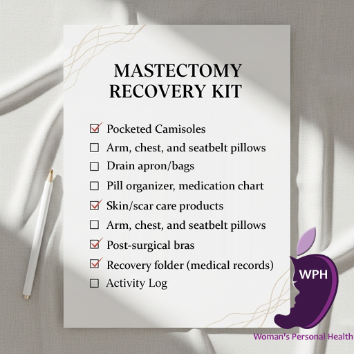 The Essential Mastectomy Recovery Kit Checklist