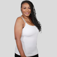 Style ABC 960 -  American Breast Care Kalena Camisole White