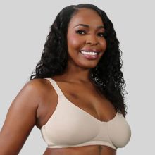 Style ABC 122 -  ABC 122 Classic Cotton Mastectomy Bra Honey