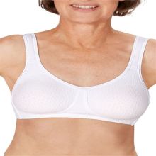 Style 2606 -  Amoena Mona Mastectomy Bra - Wire-Free White