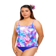 Style THE 28-60/776 -  T.H.E. Mastectomy Separate! - Spaghetti Straps Cosmos Print