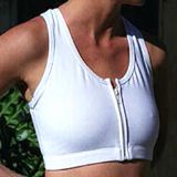 Style ZB125 - Mastectomy Sports Bra with Front Zipper