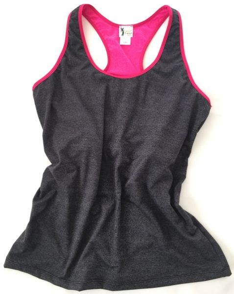 Style YT770 -  Mastectomy Yoga Tank - Antimicrobial & Wicking Fabric - NEW