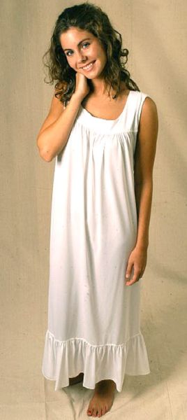 Style SNLG - Sleeveless Nightgown for Night Sweats