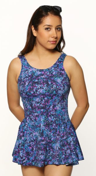 Style THE 996-60/750 -  T.H.E. Mastectomy Swim Dress - Waist Cinchers 