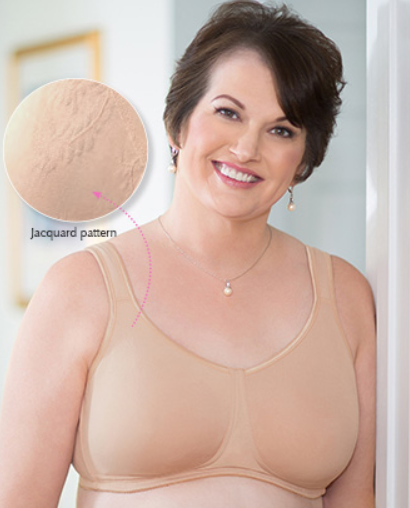 American Breast Care Jaquard soft Cup Bra