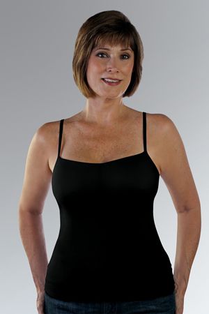 Classique Mastectomy Camisole - Built In Bra With Hook & Eye