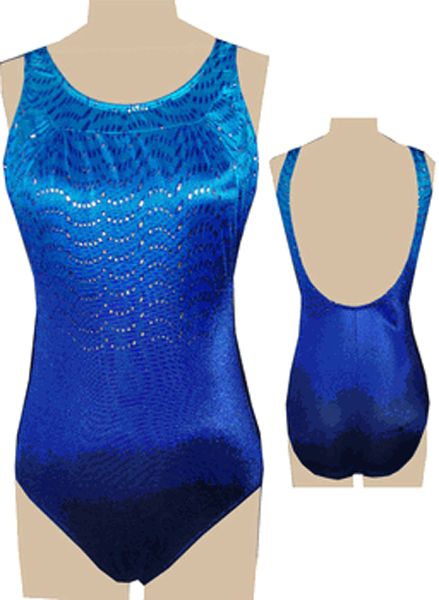 Style 1747/440 - Ceeb Mastectomy Swimsuit - Starlight Print - Higher Neck