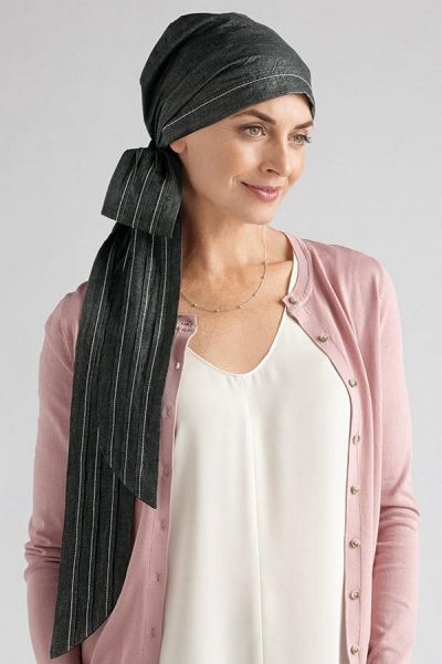 Style Amoena 43818 -  Black Denim -Amoena Calla Scarf