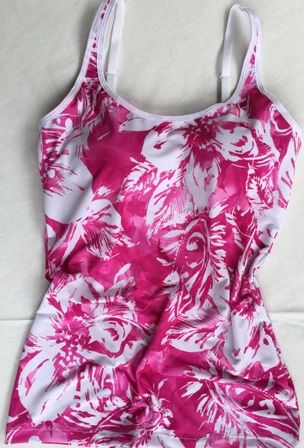Style LL SST700PRINTSALE -  Post-Mastectomy Camisole with built-in bra - PRINTS ON SALE