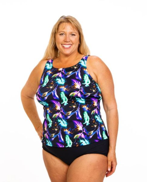 Style THE 32-80/774 -  T.H.E. Mastectomy Separate Mix & Match Queen Size - Exotic Meadow