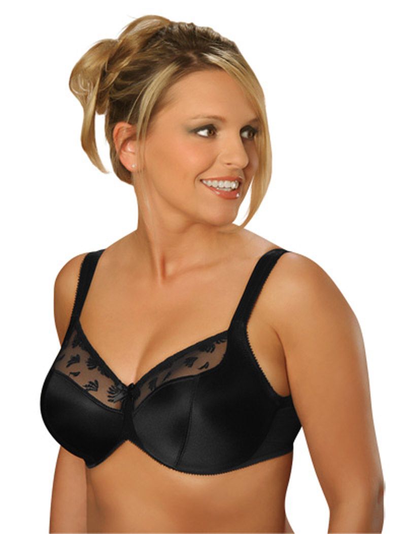 Aviana Underwire Embroidered Minimizer Bra 2457 