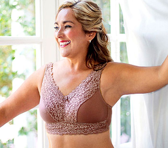 American Breast Care Embrace Mastectomy Bra - Higher Neckline