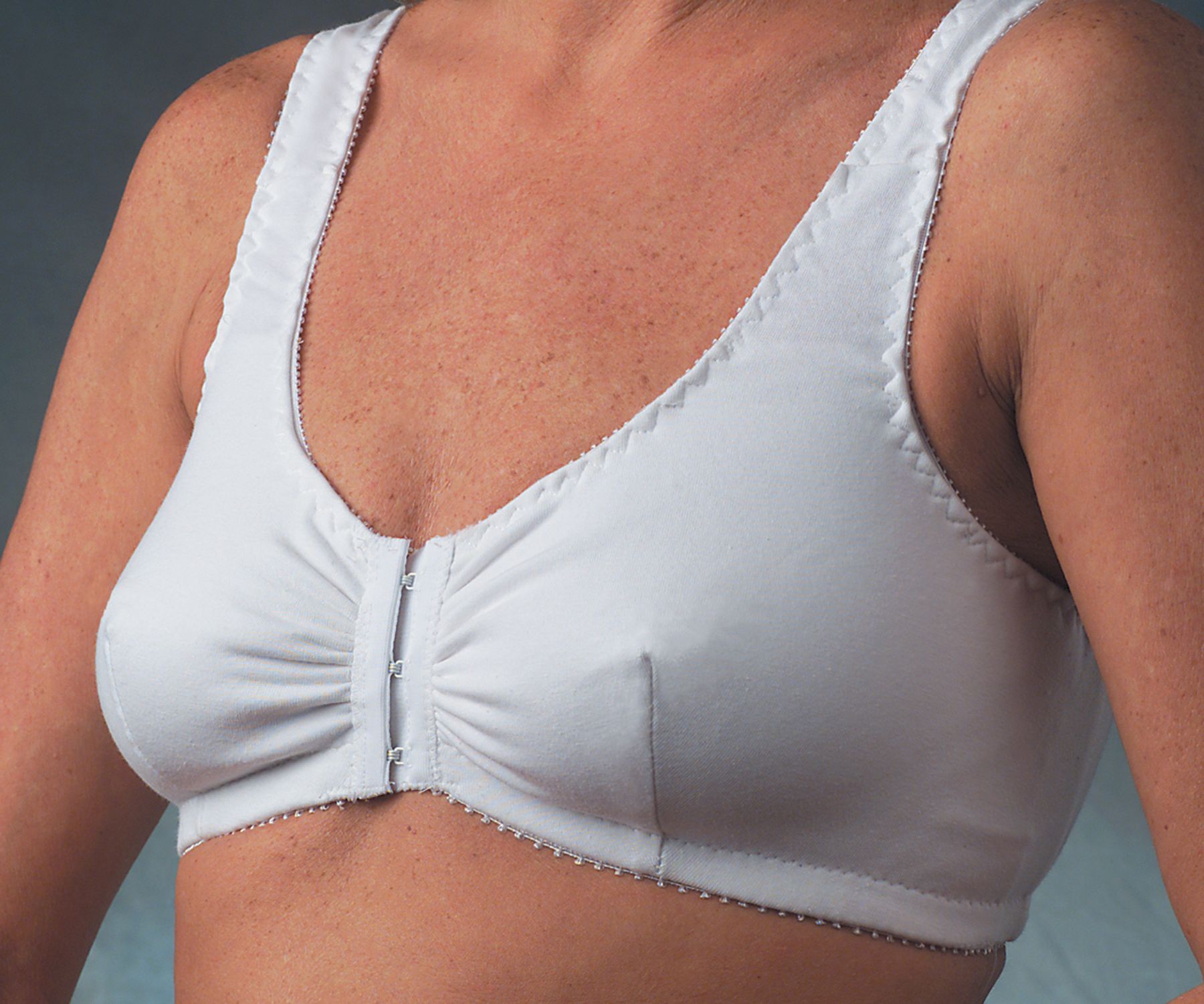 Nearly Me Cotton Front-Closure Leisure Bra