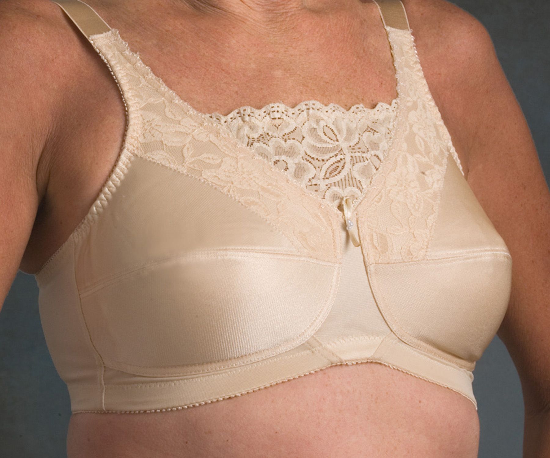 Nearly Me Mastectomy Lace Camisole Bra