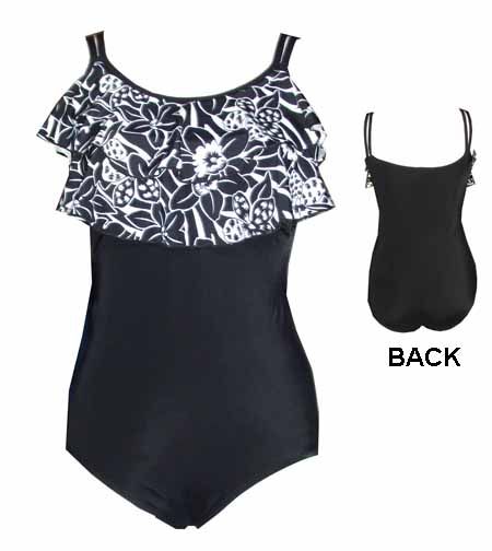 Ceeb Mastectomy Ruffled Swimsuit | WPH