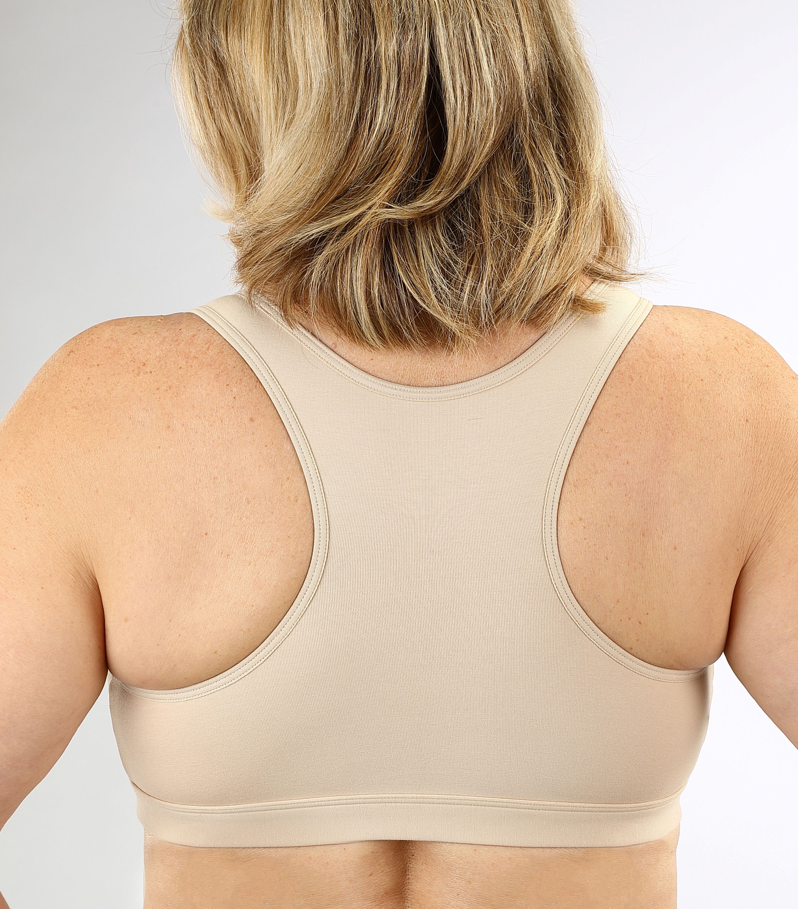 Nearly Me Women Racerback Front Closure Post Surgery Medical