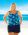 Style THE 16-80/767 -  T.H.E. Mastectomy Blouson Top Blue Splash - Queen Size at Beach
