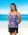 Style THE 45-60/769 -  T.H.E. Mastectomy 3 Ruffled Swim Tank - Print at Beach