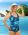 Style 962-60/773 -  Ocean View T.H.E. Mastectomy Twist Bra Mio One Piece Bathing Suit - Ocean Print