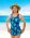 Style THE 965-60/767 -  T.H.E. Mastectomy Classic Sarong Swimsuit - Blue Splash at Beach