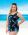 Style THE 965-60/770 -  T.H.E. Mastectomy Classic Sarong Swimsuit - Blue Diamonds at Beach