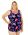 Style THE 965-60/756 -  T.H.E. Mastectomy Sarong One Piece Bathing Suit  Bright Paradise Queen Size