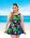 Style THE 996-60/768 -  T.H.E. Mastectomy Swim Dress - Panty and Skirt Attached Tropical at Beach