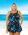 Style THE 996-60/770 -  T.H.E. Mastectomy Swim Dress - Panty and Skirt Blue Diamonds Queen Size