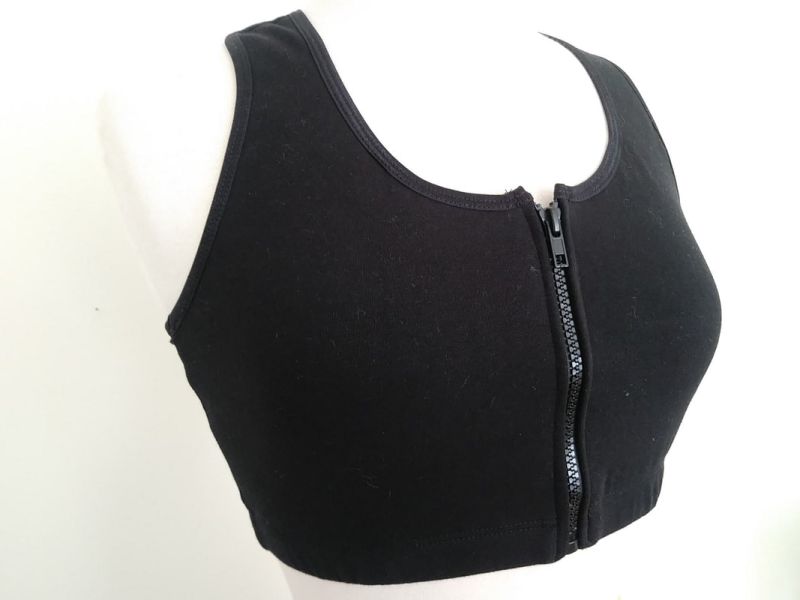 Mastectomy Sports Bra with Front Zipper | WPH